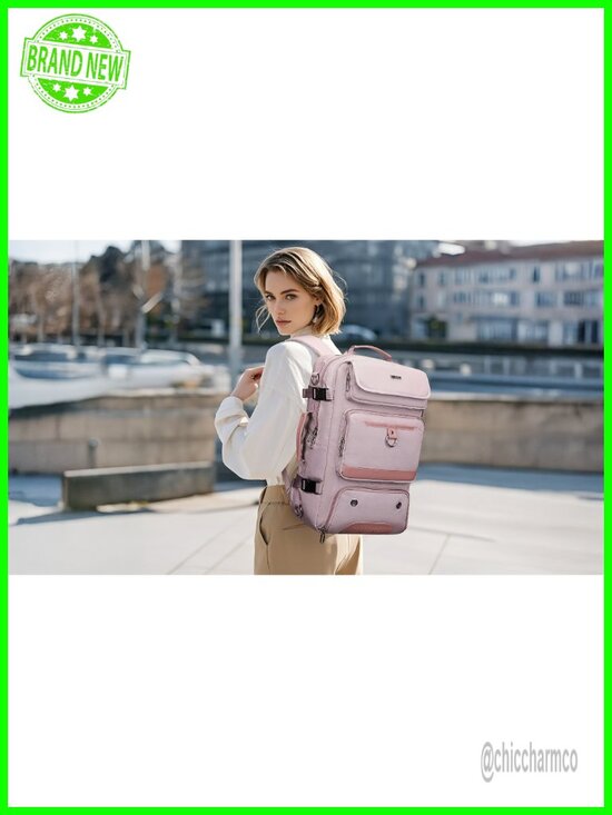 35L 3-in-1 Convertible Travel Backpack with USB Port, Fits 16\